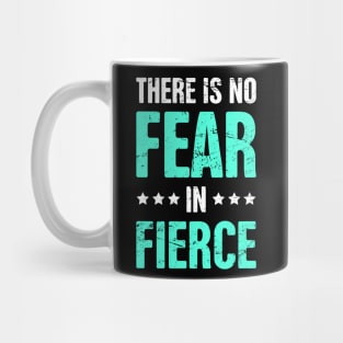 Fierce | Cute And Funny Cheerleading Cheerleader Mug